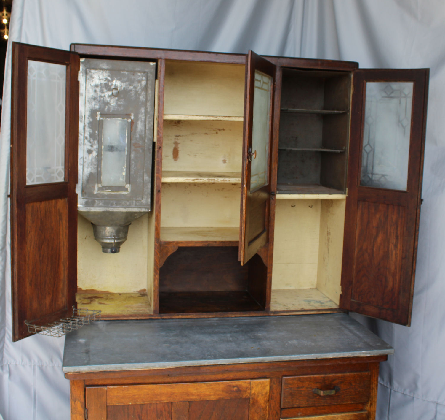 Bargain John's Antiques Antique Oak Sellers Kitchen