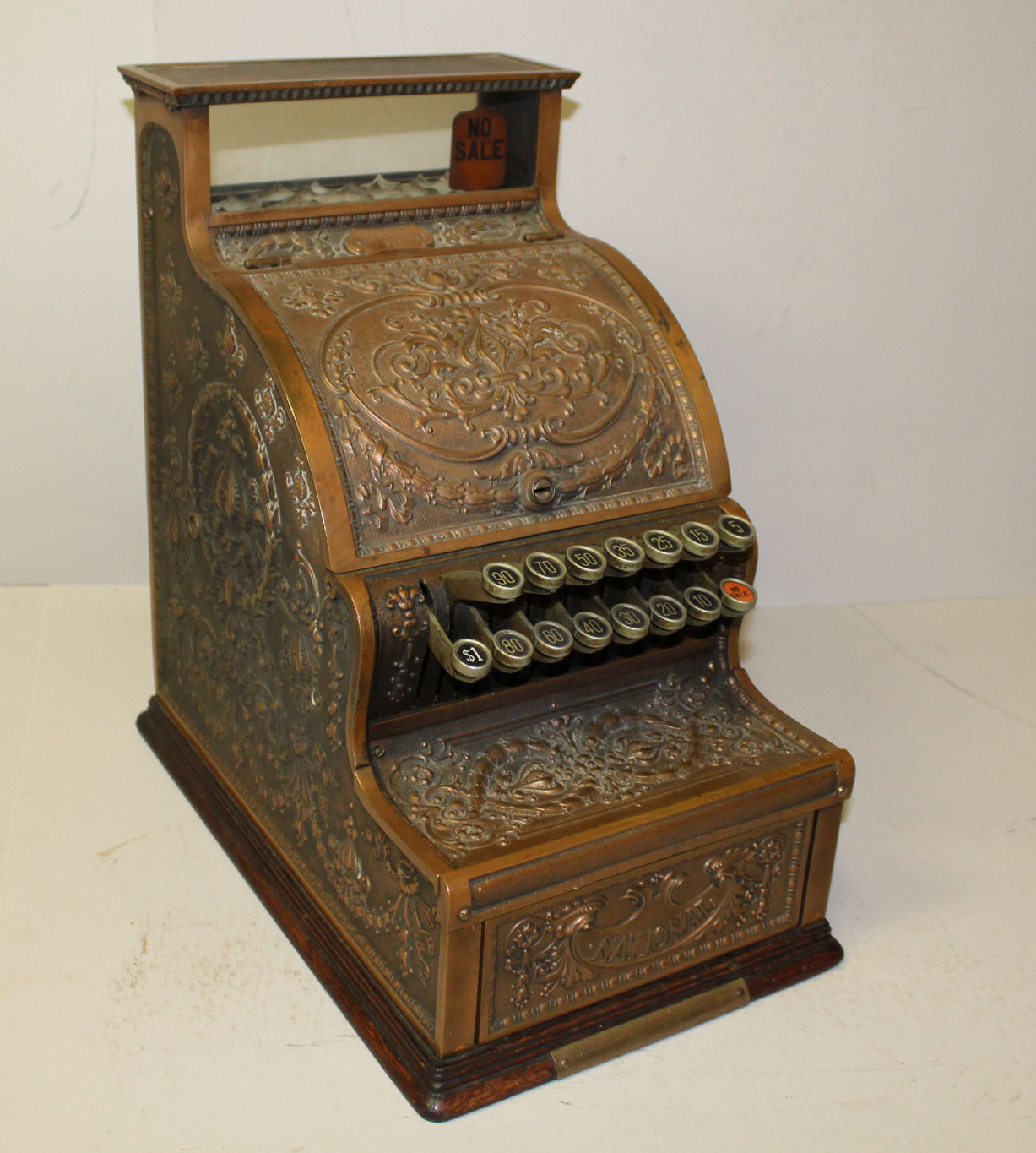 Bargain John's Antiques Antique National Number 311 Cash Register