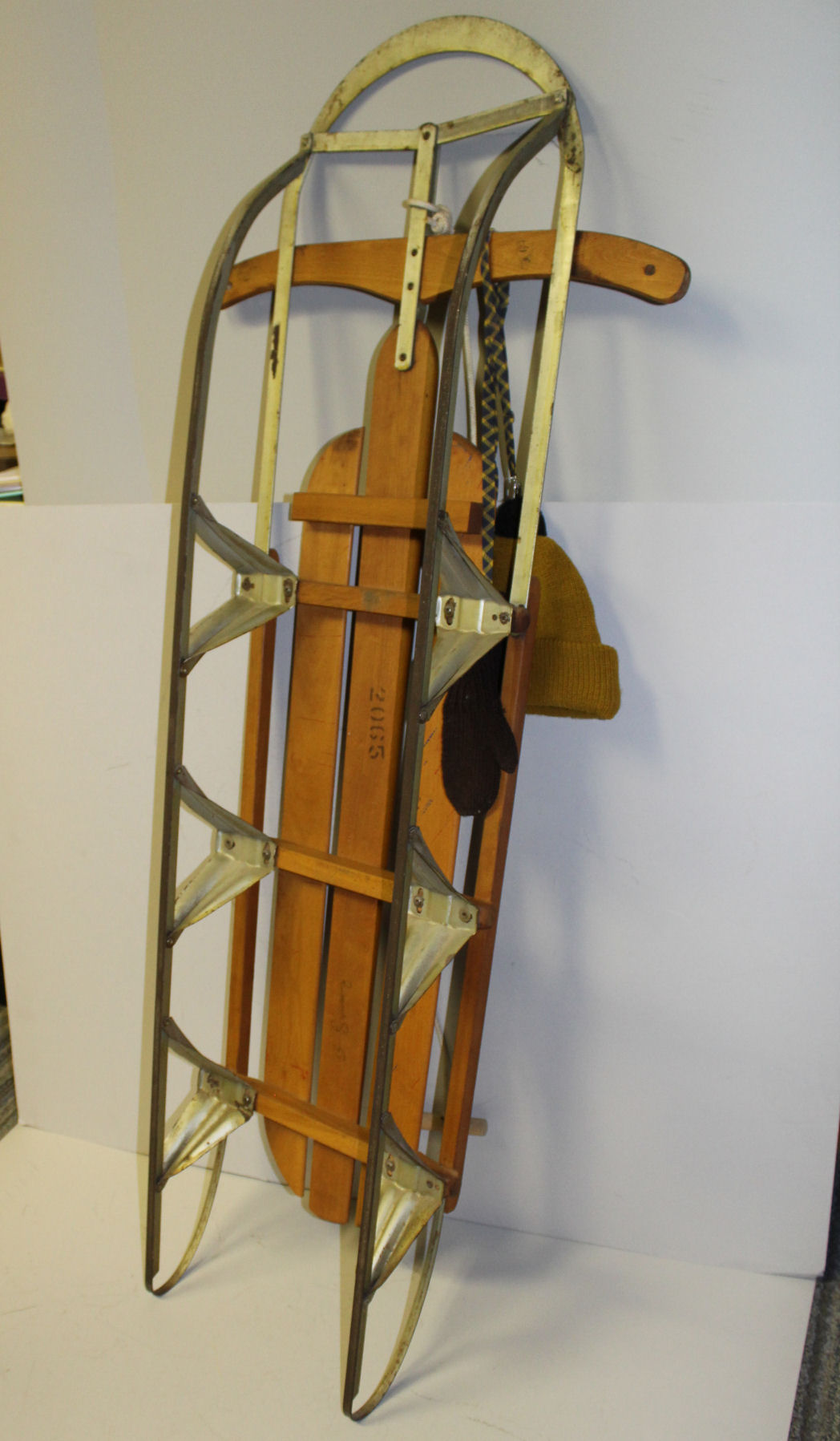 Bargain John's Antiques Antique Hiawatha Meteor Metal Runners and