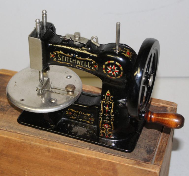 Bargain John's Antiques Antique Stitchwell Sewing Machine plus