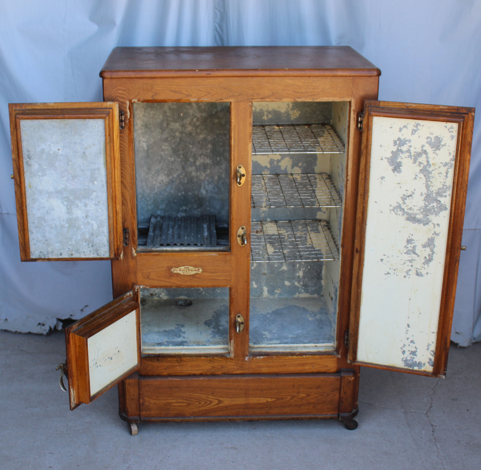 Antique Ice Boxes Wood