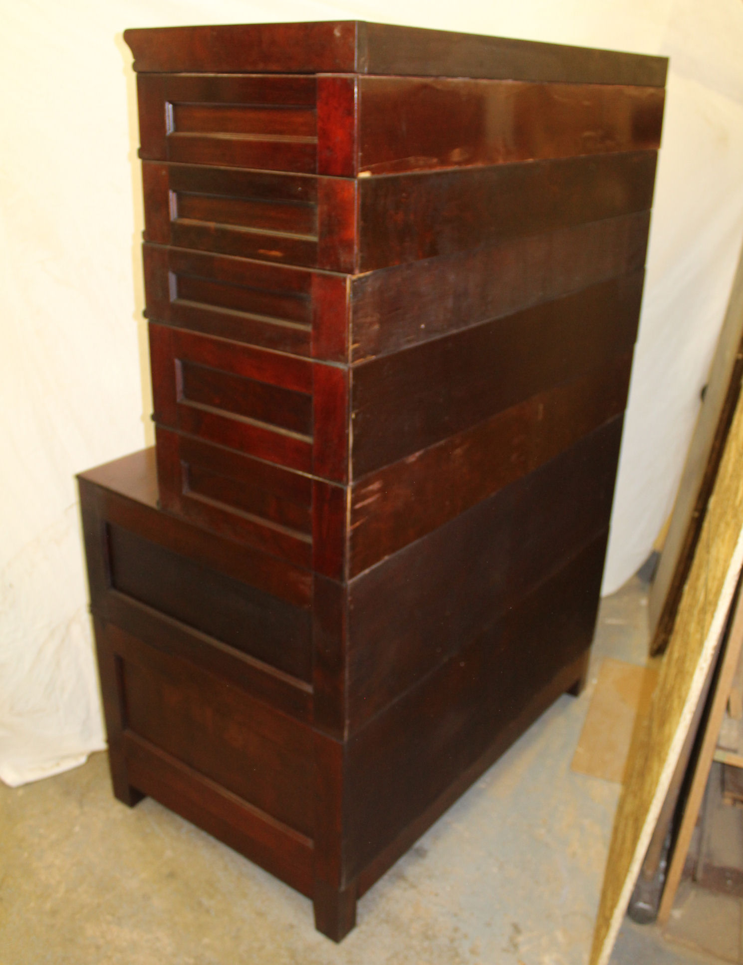 Bargain John's Antiques Antique Mahogany File Shaw Walker