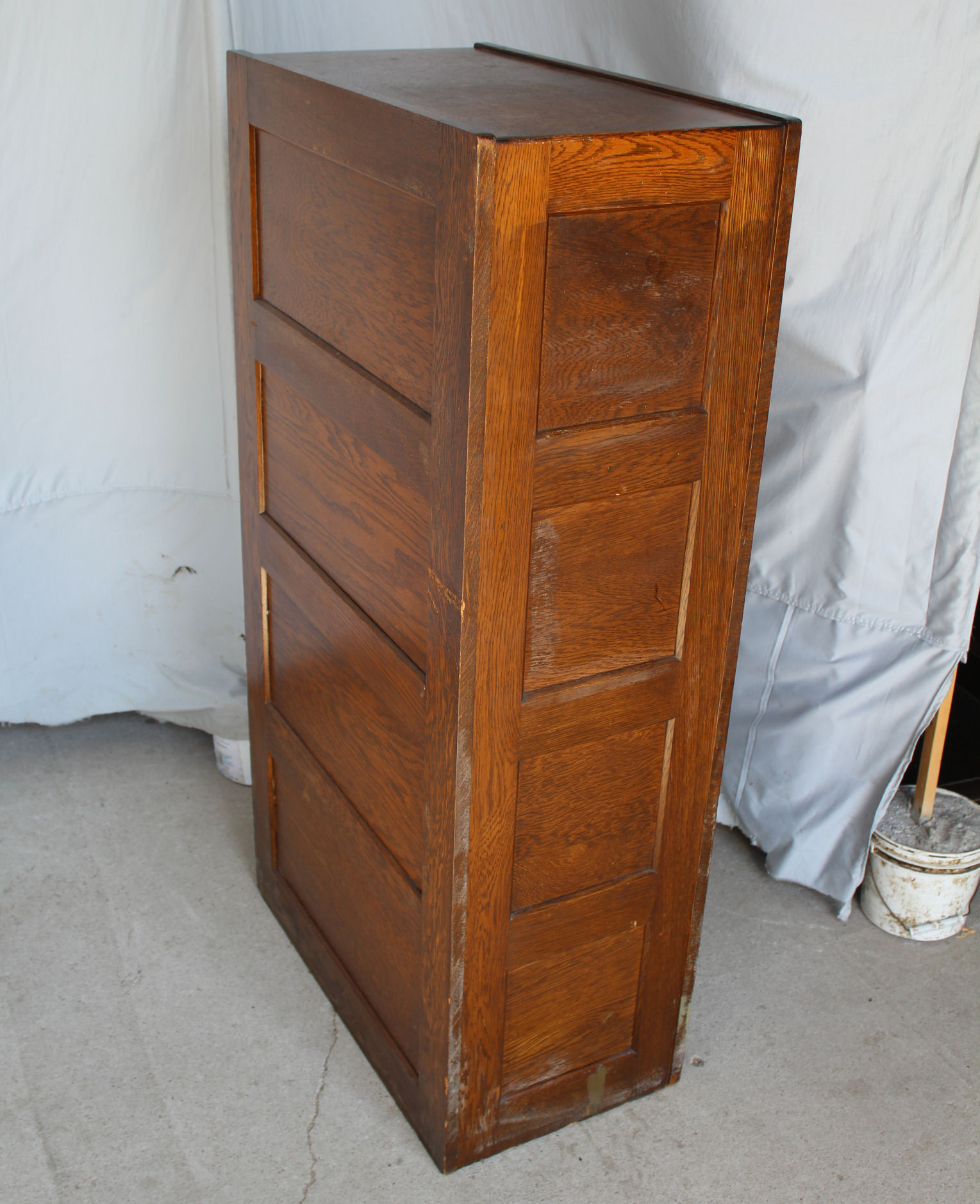 Bargain John's Antiques Antique Oak File original finish