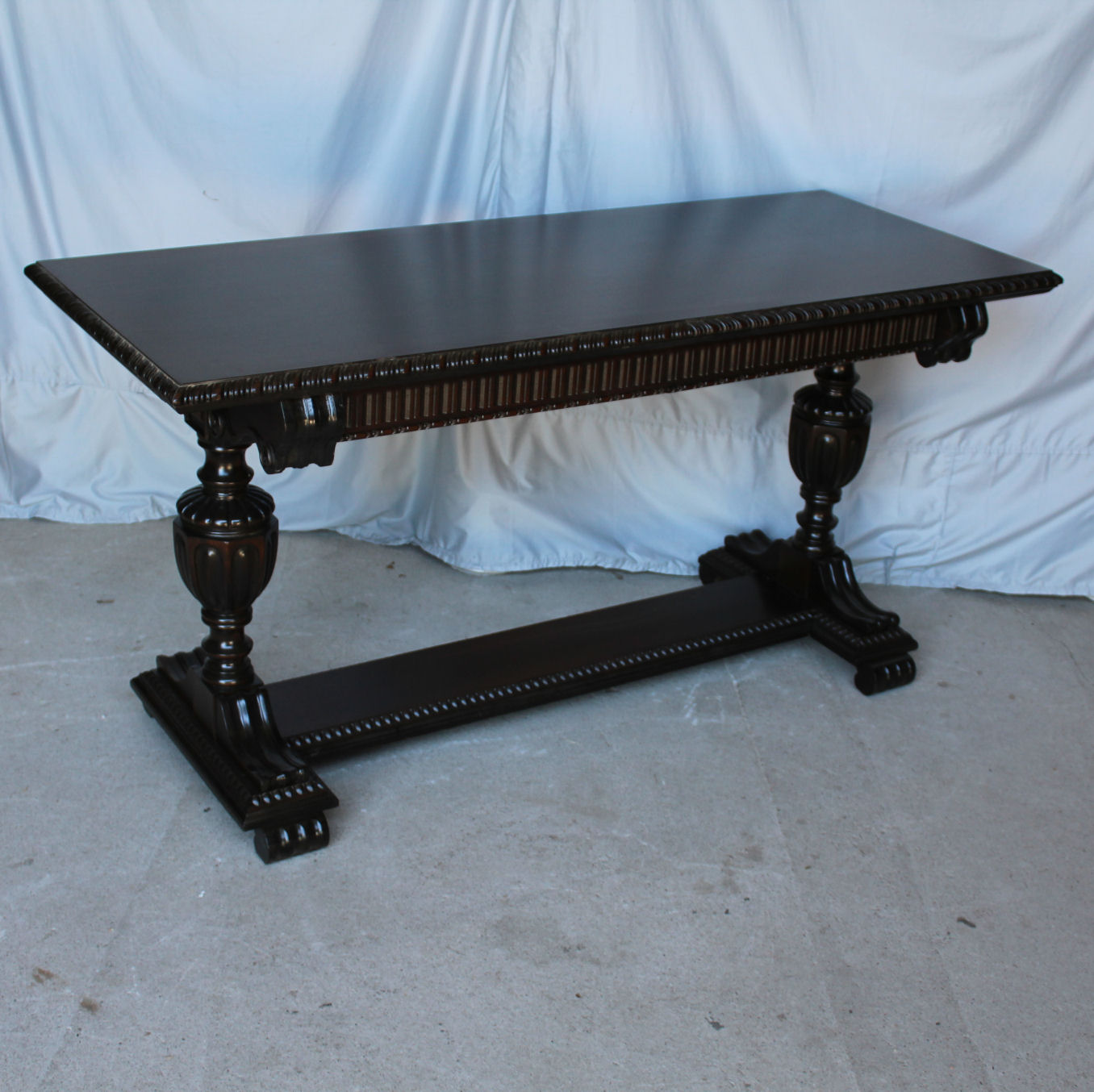 Bargain John's Antiques Antique Mahogany Fancy Sofa Table or Hall