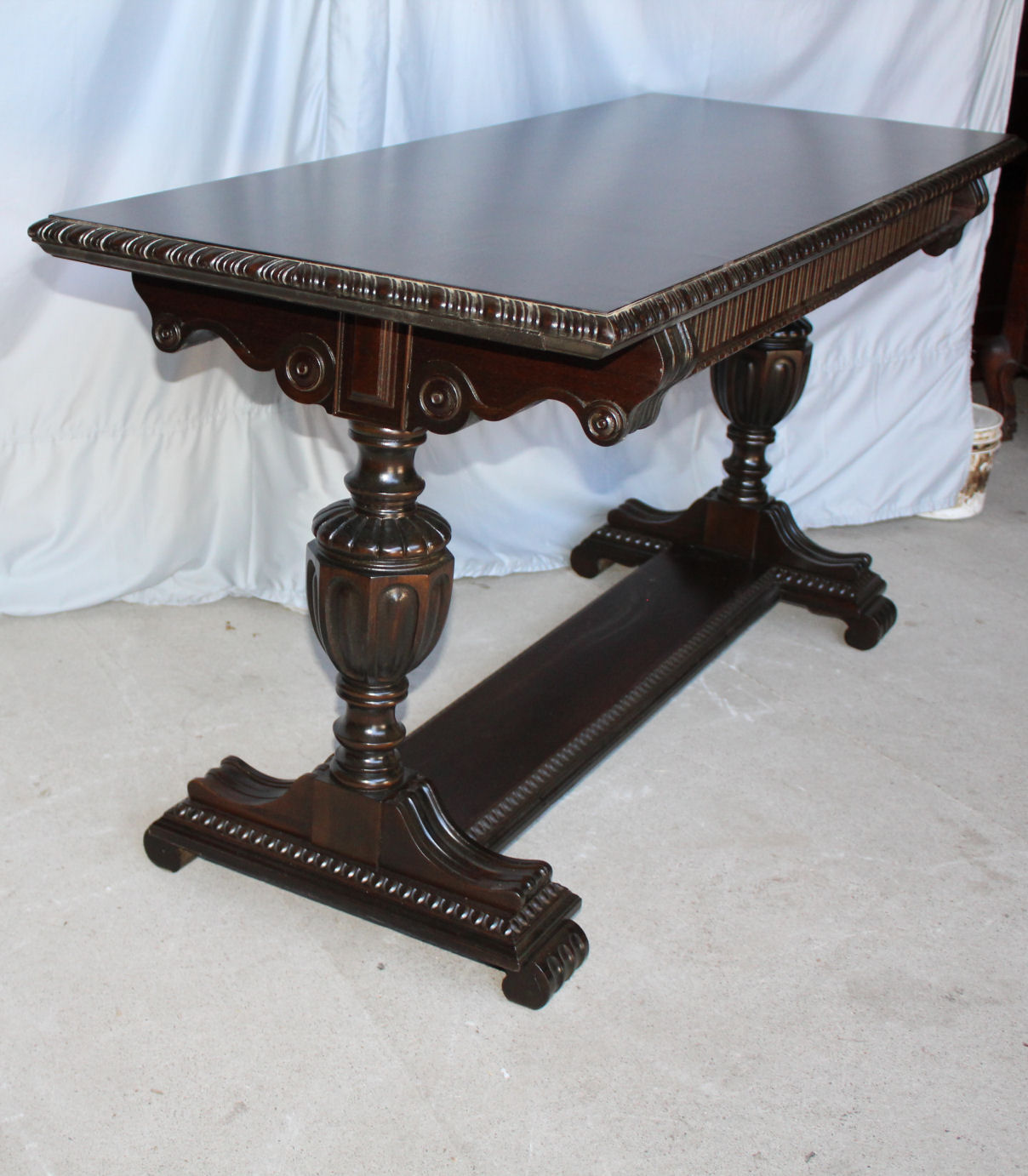 Bargain John's Antiques Antique Mahogany Fancy Sofa Table or Hall