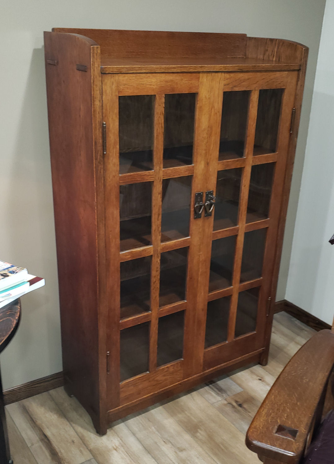 Bargain John's Antiques Antique Mission Oak Bookcase Gustav