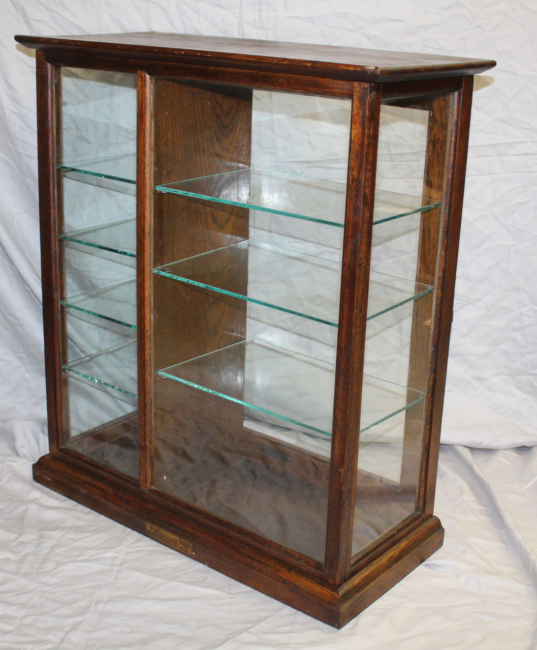 Bargain John's Antiques Antique Country Store Oak Showcase Counter