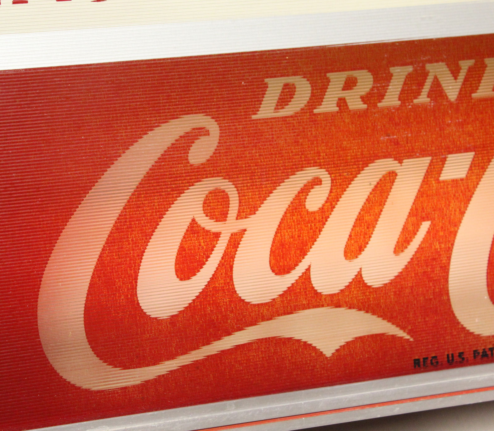 Bargain John's Antiques CocaCola Sign " Please pay when