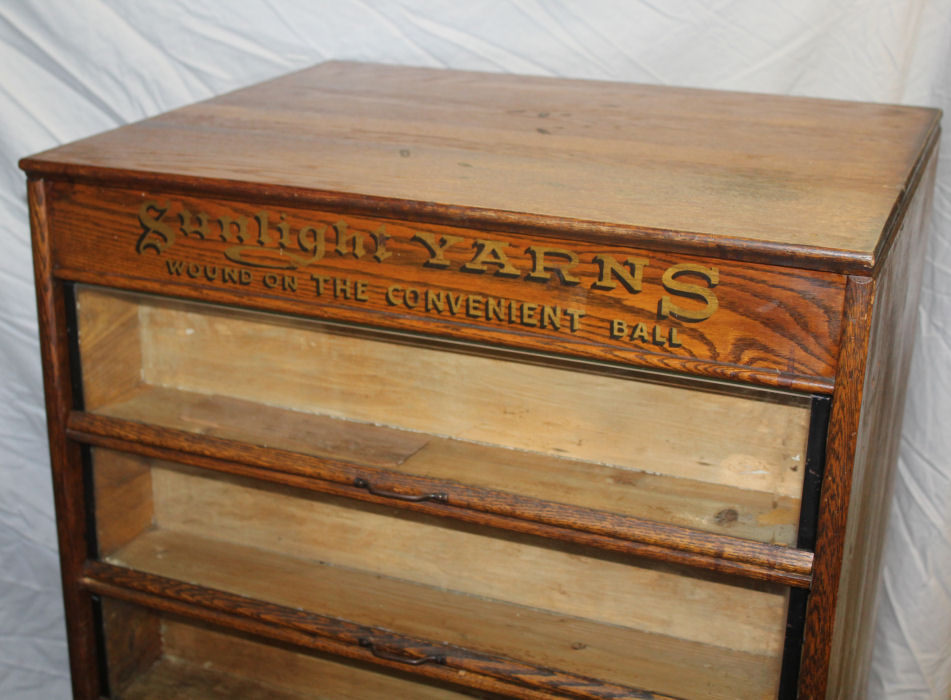 Bargain John's Antiques Antique Country Store Oak Yarn Sunlight original finish