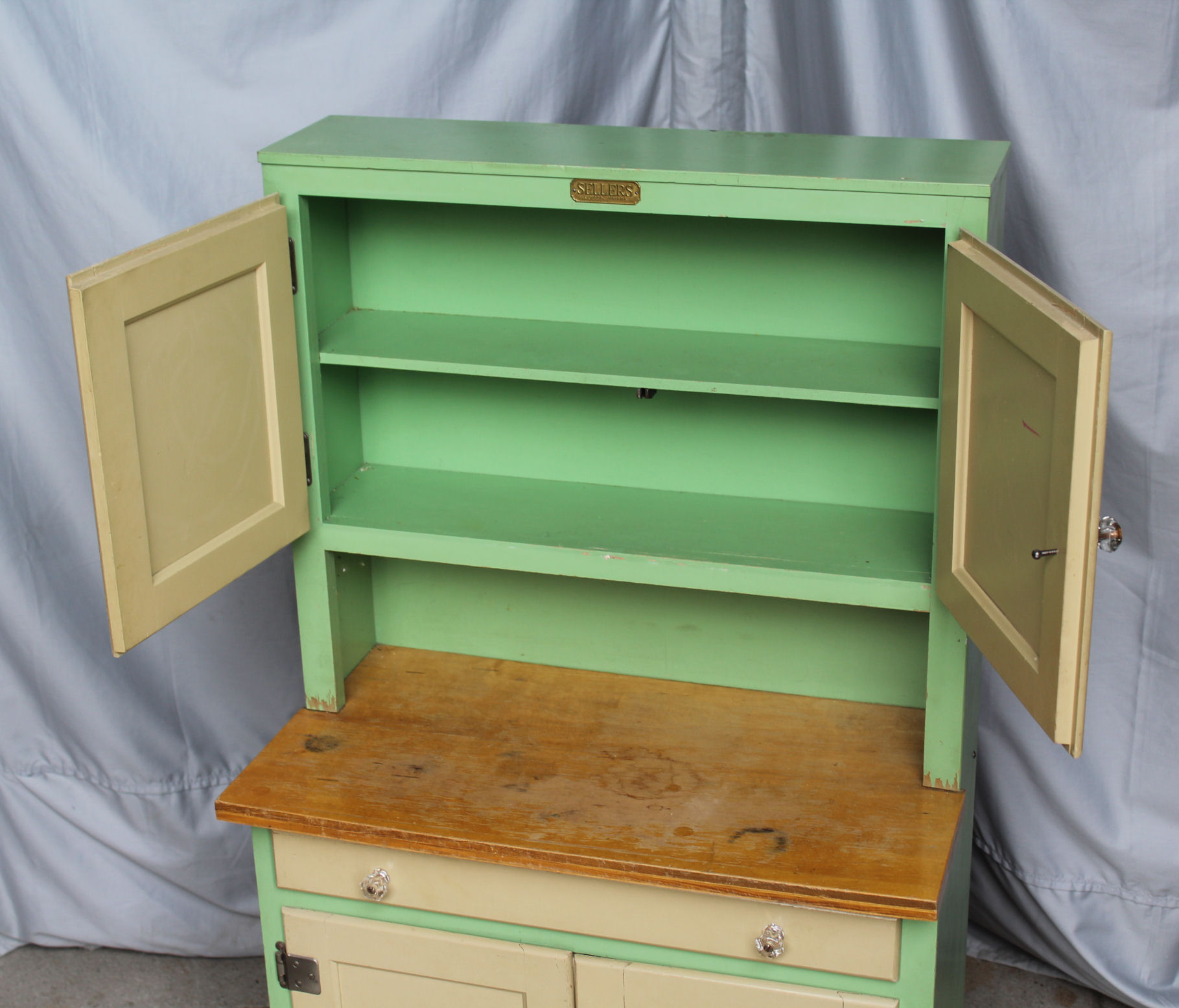 Bargain John's Antiques Antique Child's Salesman Sample Kitchen