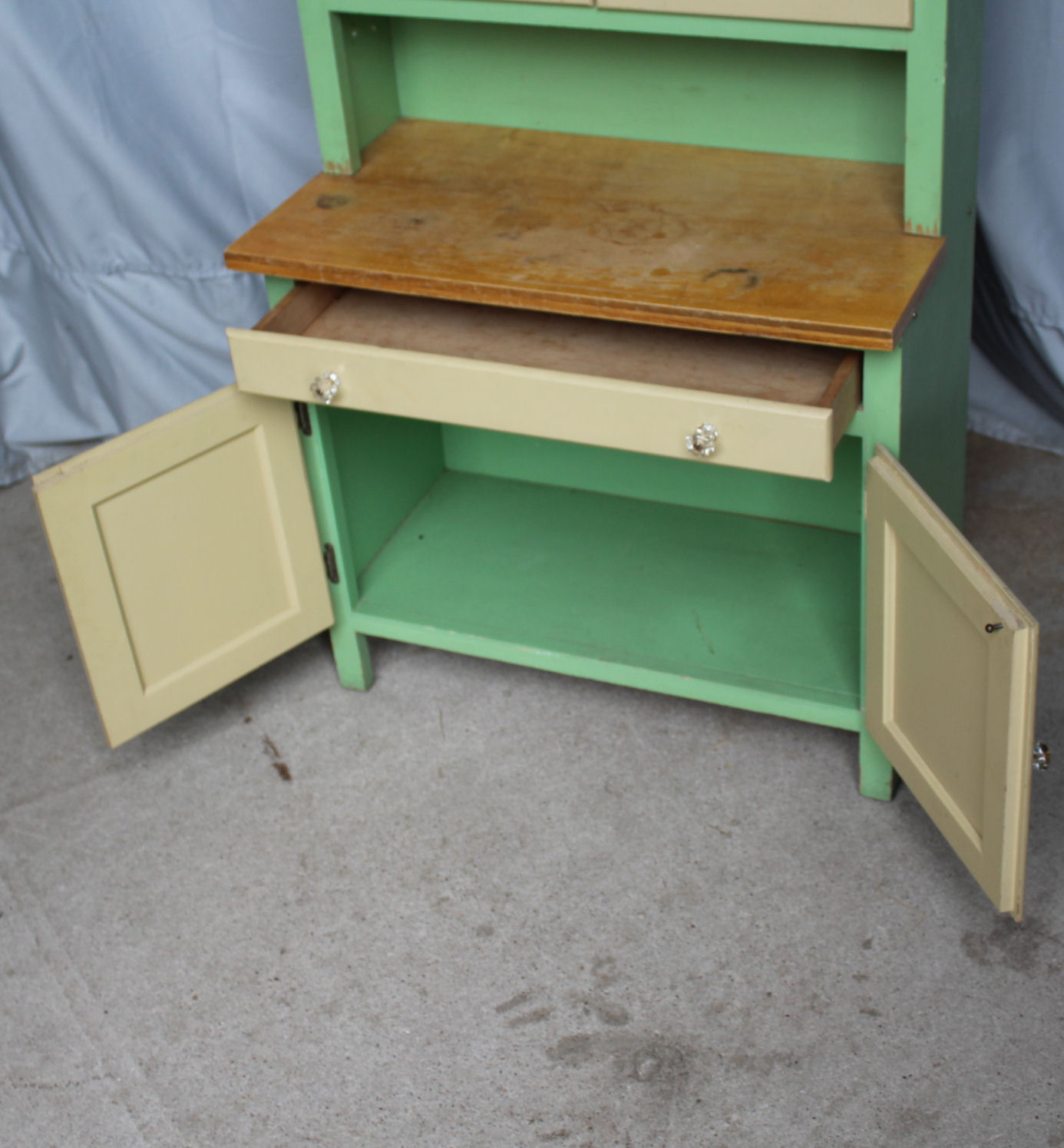 Bargain John's Antiques Antique Child's Salesman Sample Kitchen