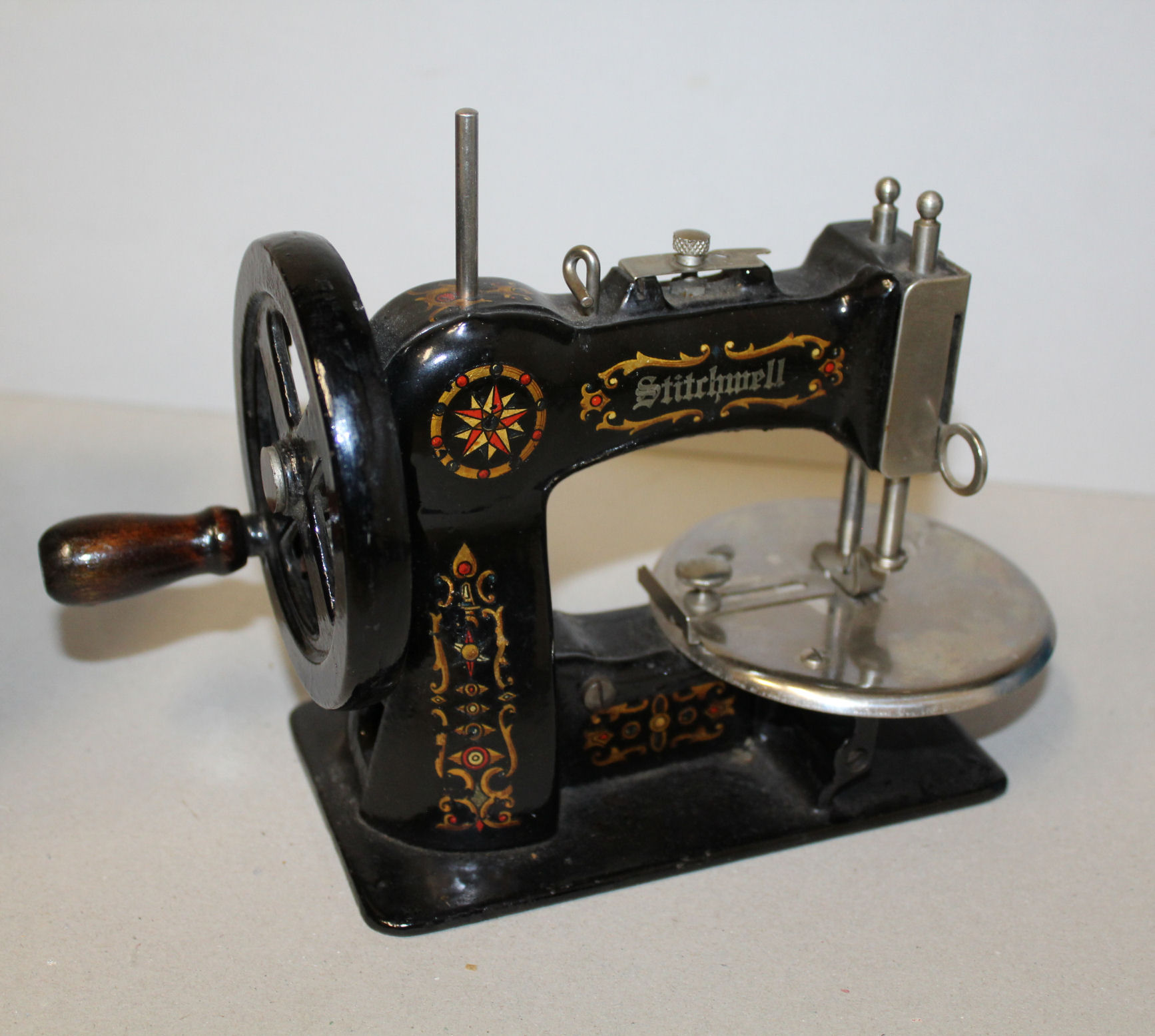 Bargain John's Antiques Antique Stitchwell Sewing Machine plus