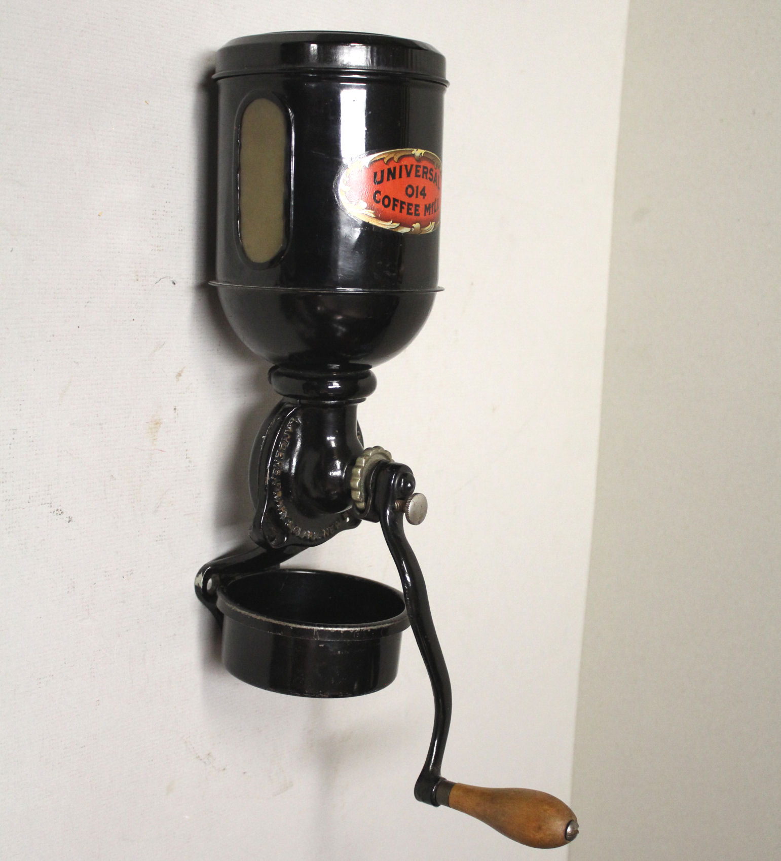 Bargain John's Antiques Antique Universal 014 Coffee Mill Grinder