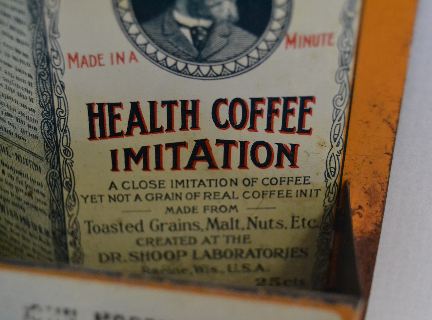 Bargain John's Antiques Dr. Shoop's Health Coffee Imitation John
