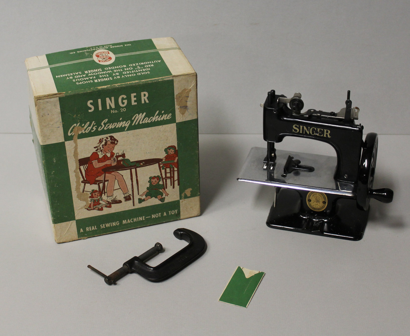 Bargain John's Antiques Antique Child's Singer Sewing Machine in the