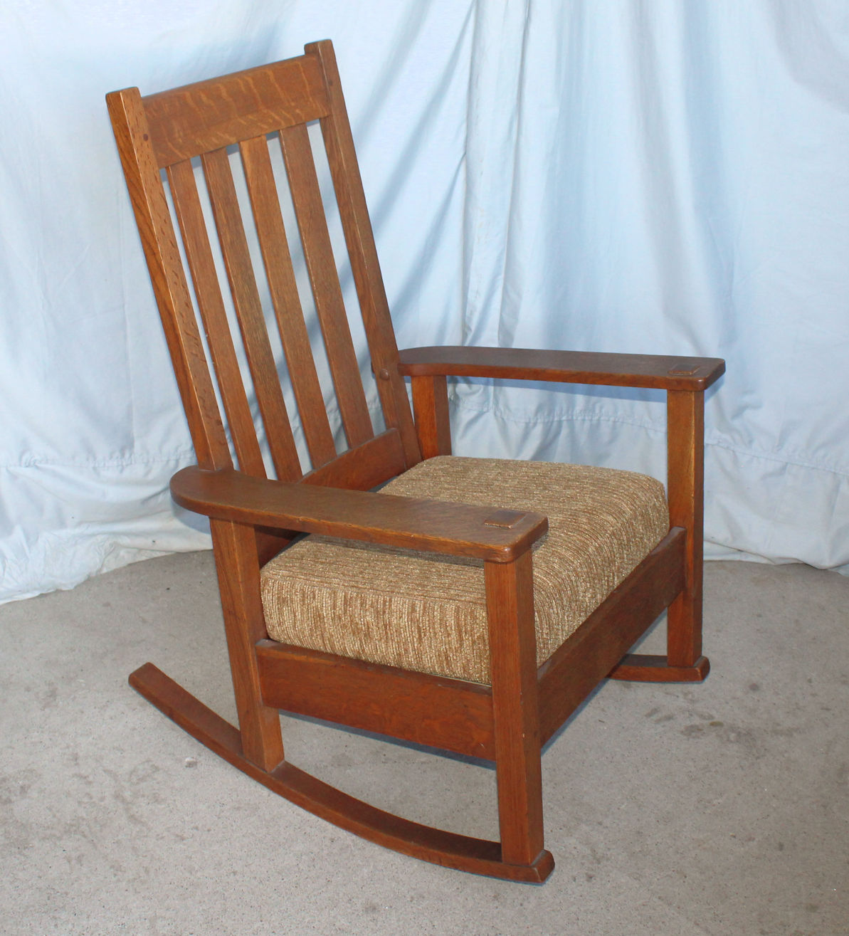 Bargain John's Antiques Antique Mission Oak Rocking Chair Stickley