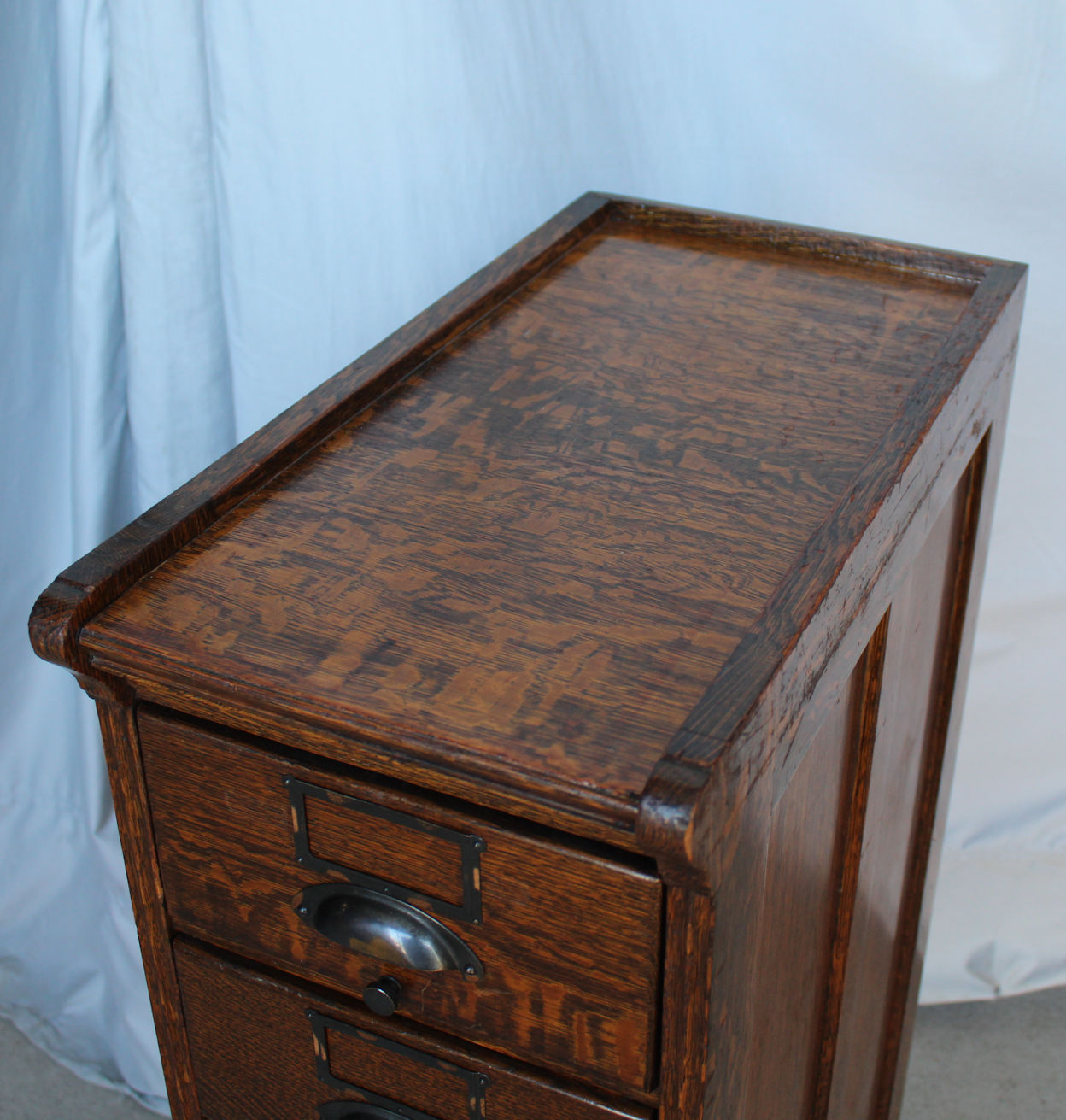 Bargain John's Antiques Antique Quarter Sawn Oak File