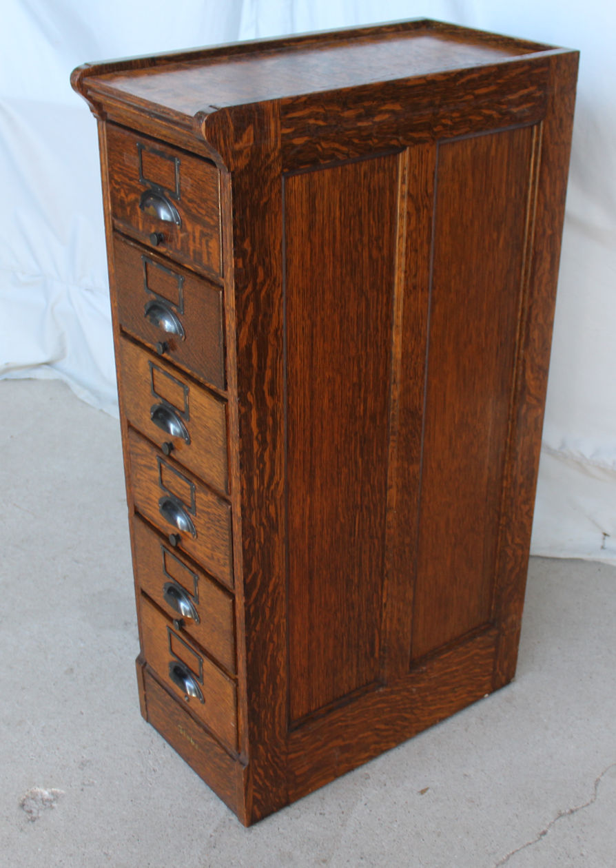 Bargain John's Antiques Antique Quarter Sawn Oak File