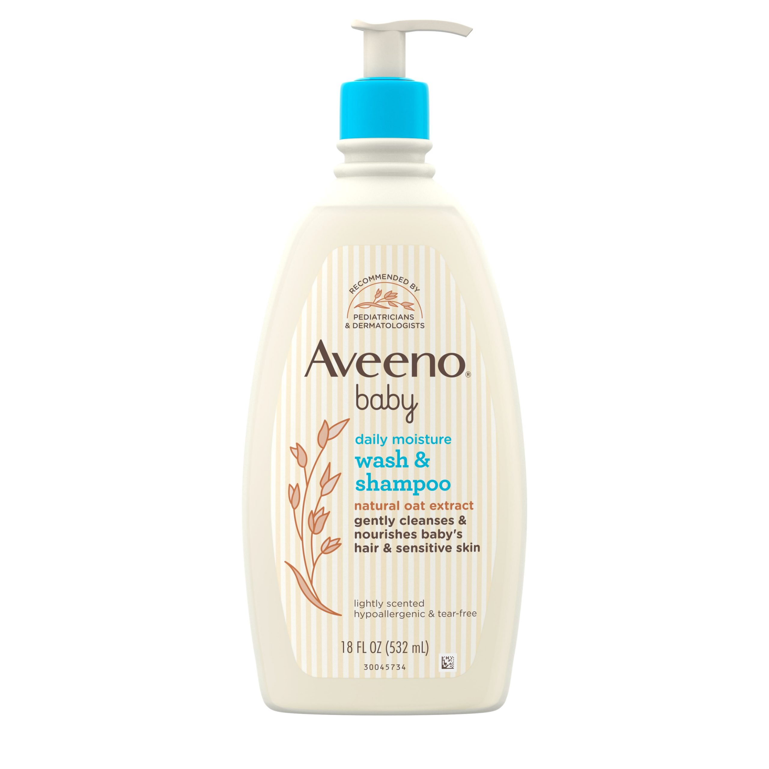 Aveeno Baby Daily Moisture Wash & Shampoo, 18 fl oz BargainLow