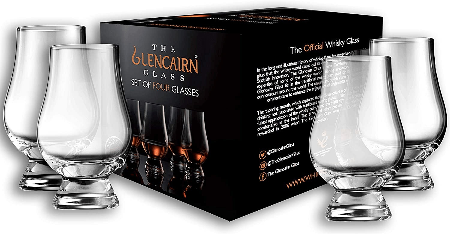 Glencairn Whisky Glass, Set of 4 in 4 Pack Gift Carton amazon offers