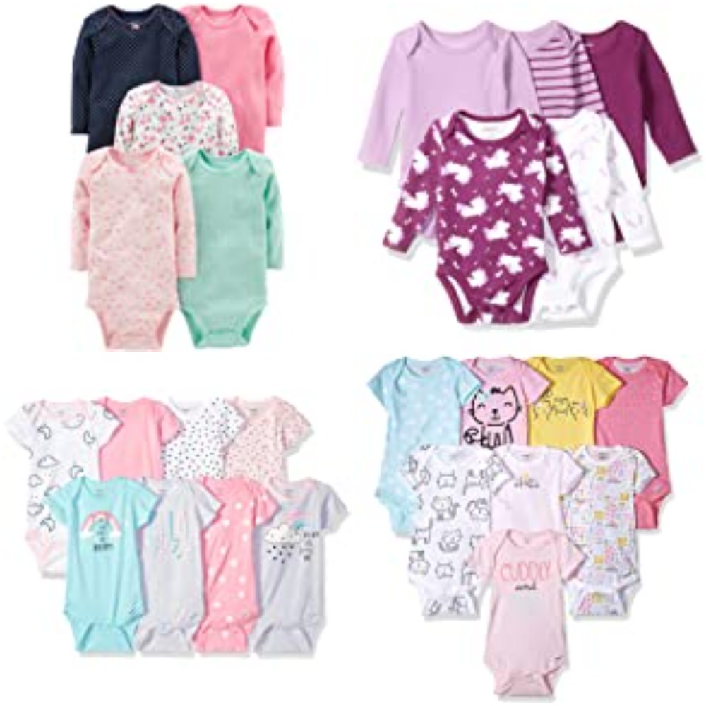 Soft Baby Bodysuits for kids to move around comfortably BargainLow