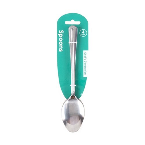 Stainless Steel Spoons 4 Pack Kitchen Essentials Online BargainPlus