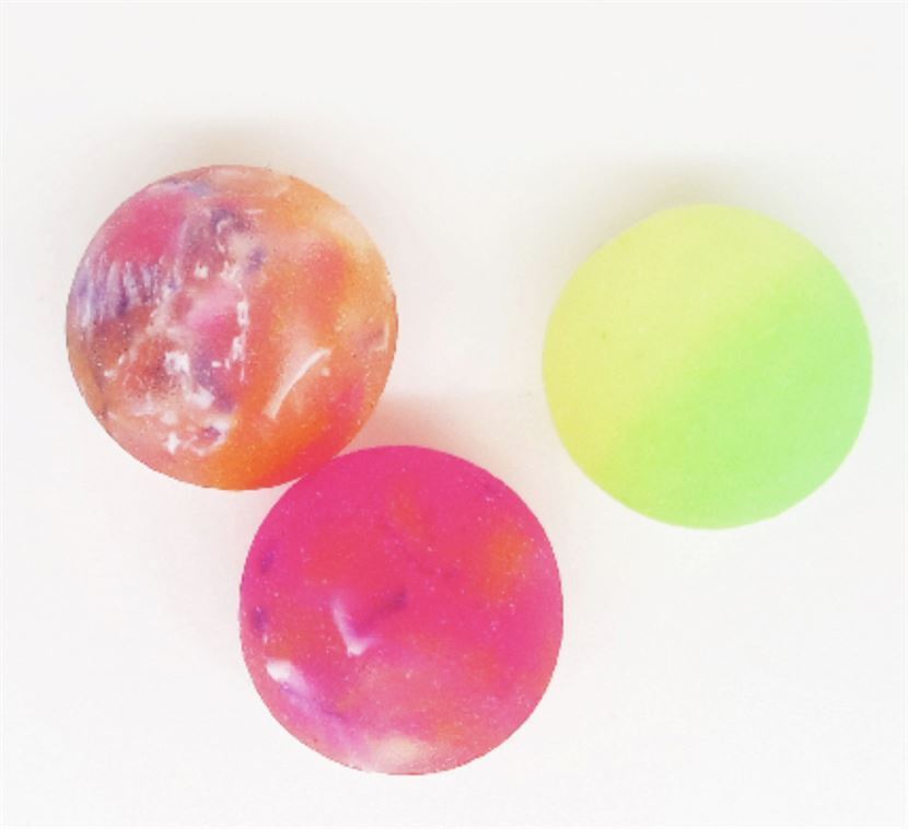 120 Hi Bounce Balls Assorted Colours