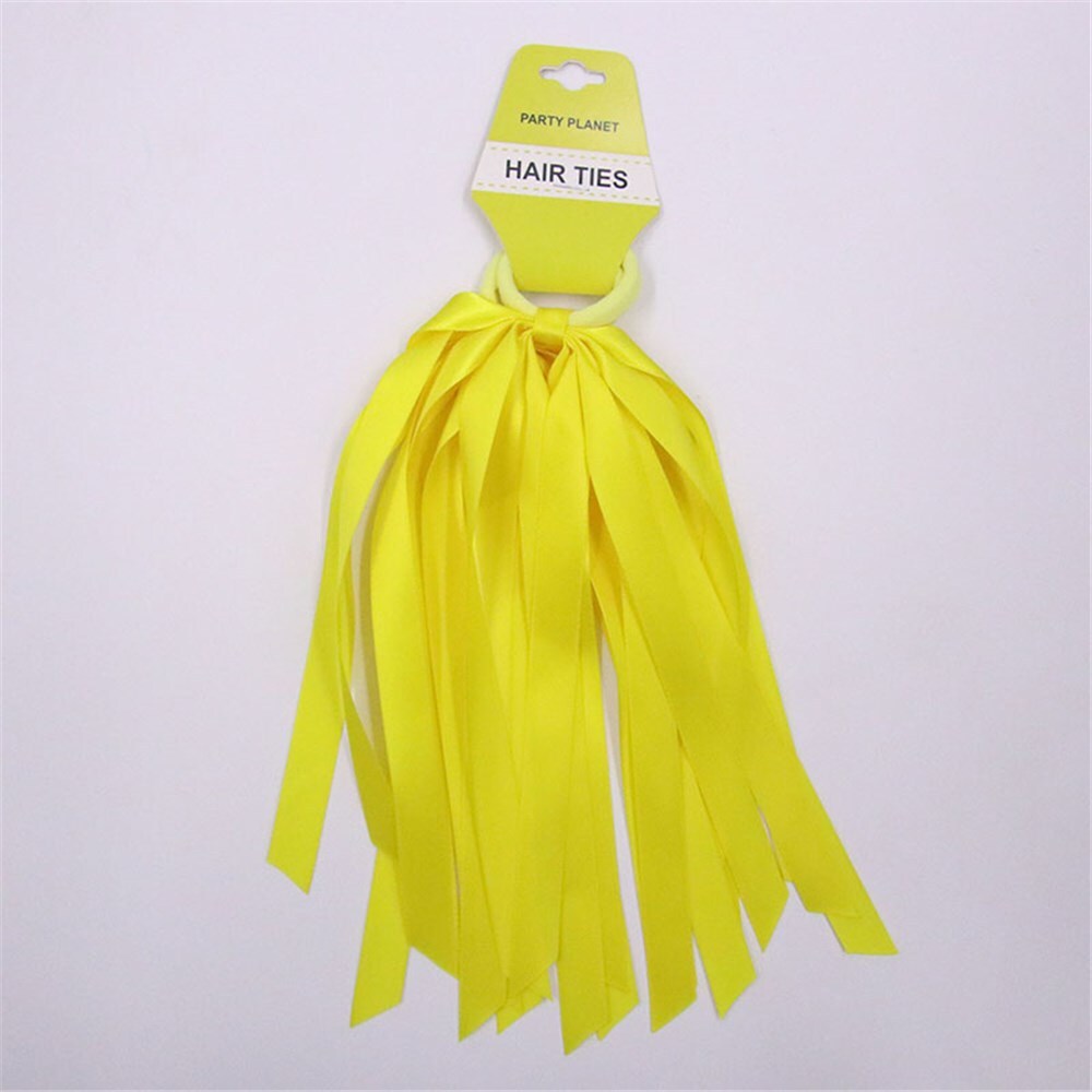 Tassel Hair Ties Yellow Buy Cheap Party Supplies