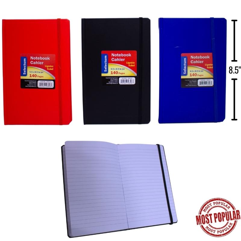 Wholesale Journal/Notebook Asst. Colours (Size 5.5 x 8.5) Bargains