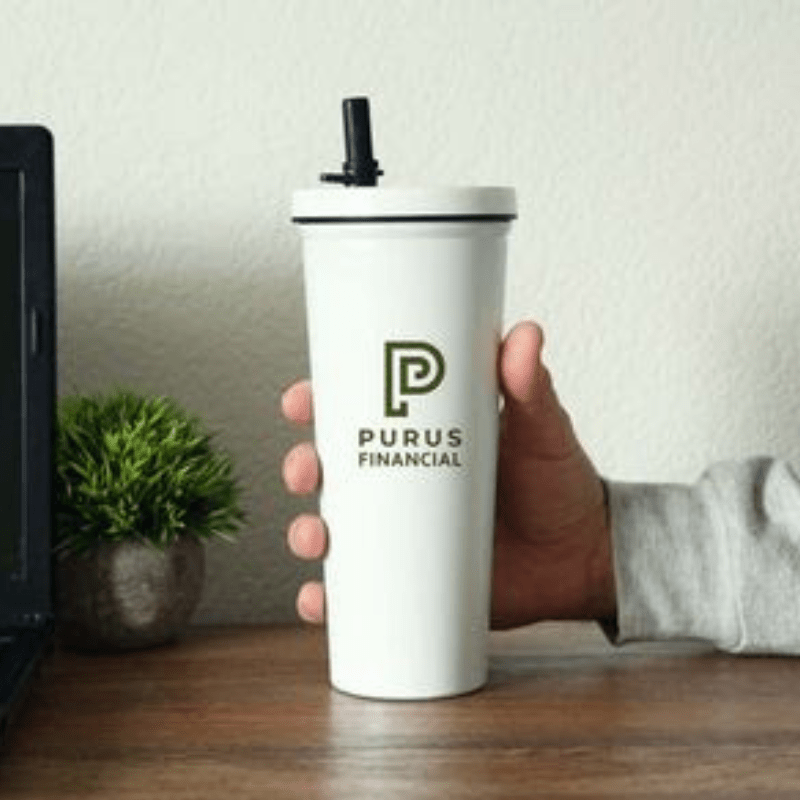 Custom Kemble Stainless Steel Straw Tumbler 750 Ml. (25 Fl. Oz