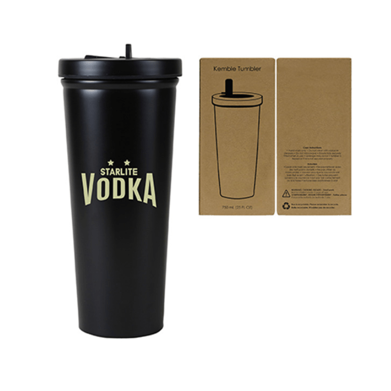 Custom Kemble Stainless Steel Straw Tumbler 750 Ml. (25 Fl. Oz