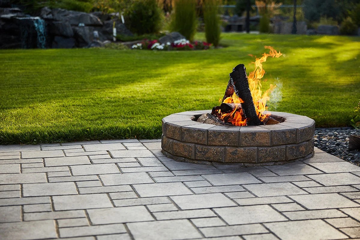 StackStone® Fire Pit Add Warmth to Your Backyard Barkman Concrete