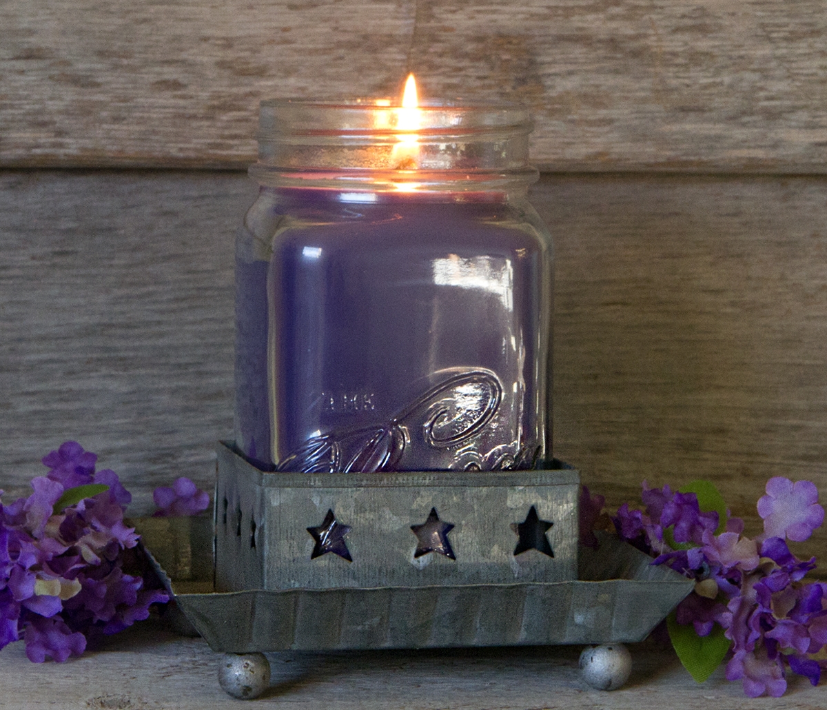  Square Galvanzied Star Holder AC_SGS