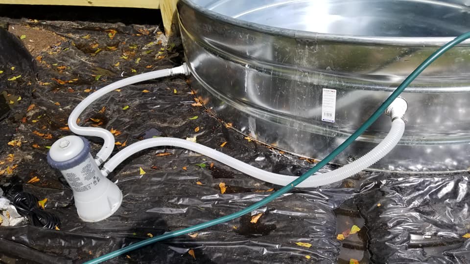 How To Drain A Stock Tank Pool