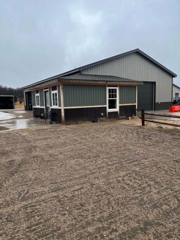 Cozy Bellaire Michigan Barndominium with Large Shop