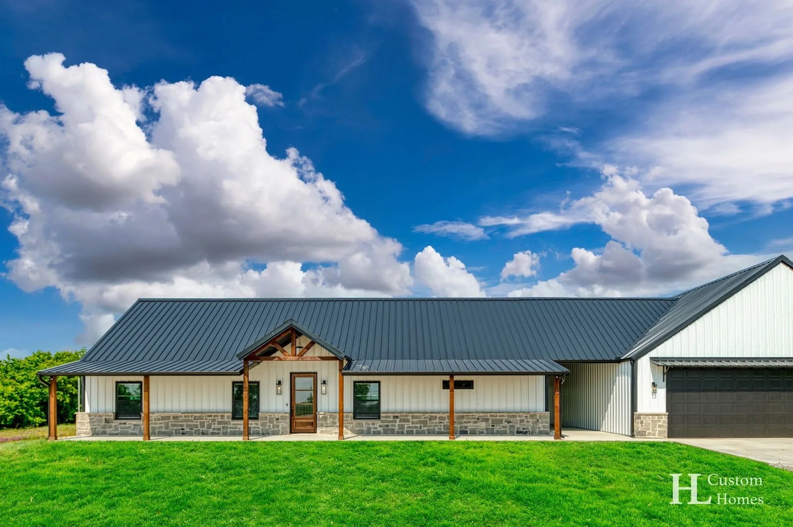 Old Decatur Road Barndominium Texas Metal Home