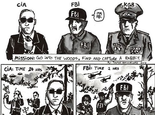 FBI, CIA And KGB – Barnorama