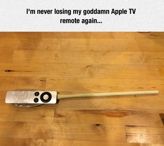 Never Losing My Remote Again - Barnorama