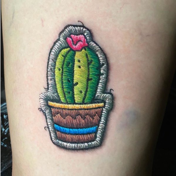 37 Amazing HandStitched Tattoos By Duda Lozano Barnorama