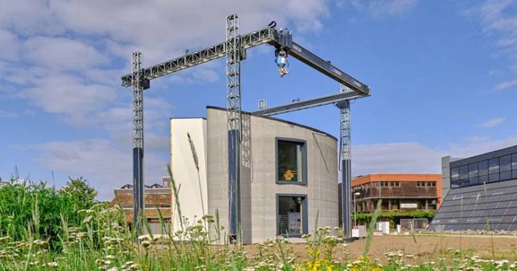 First FullyFledged 3D Printed House In One Piece Barnorama