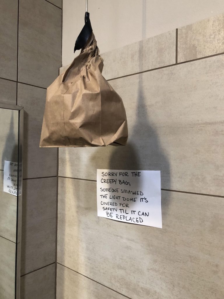 23 Unsettling Public Bathroom Signs That Will Make You Think Twice