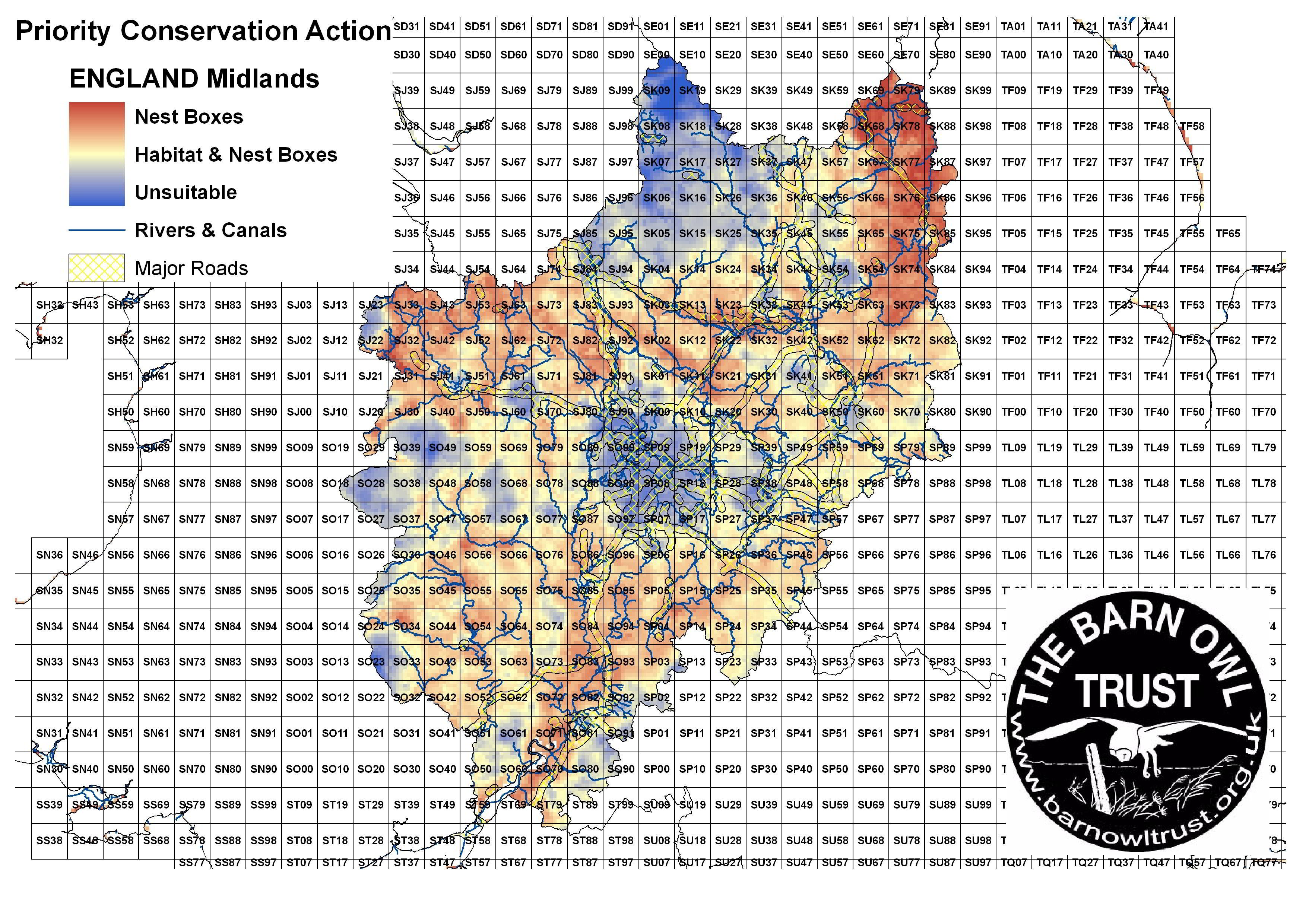 Midlands The Barn Owl Trust