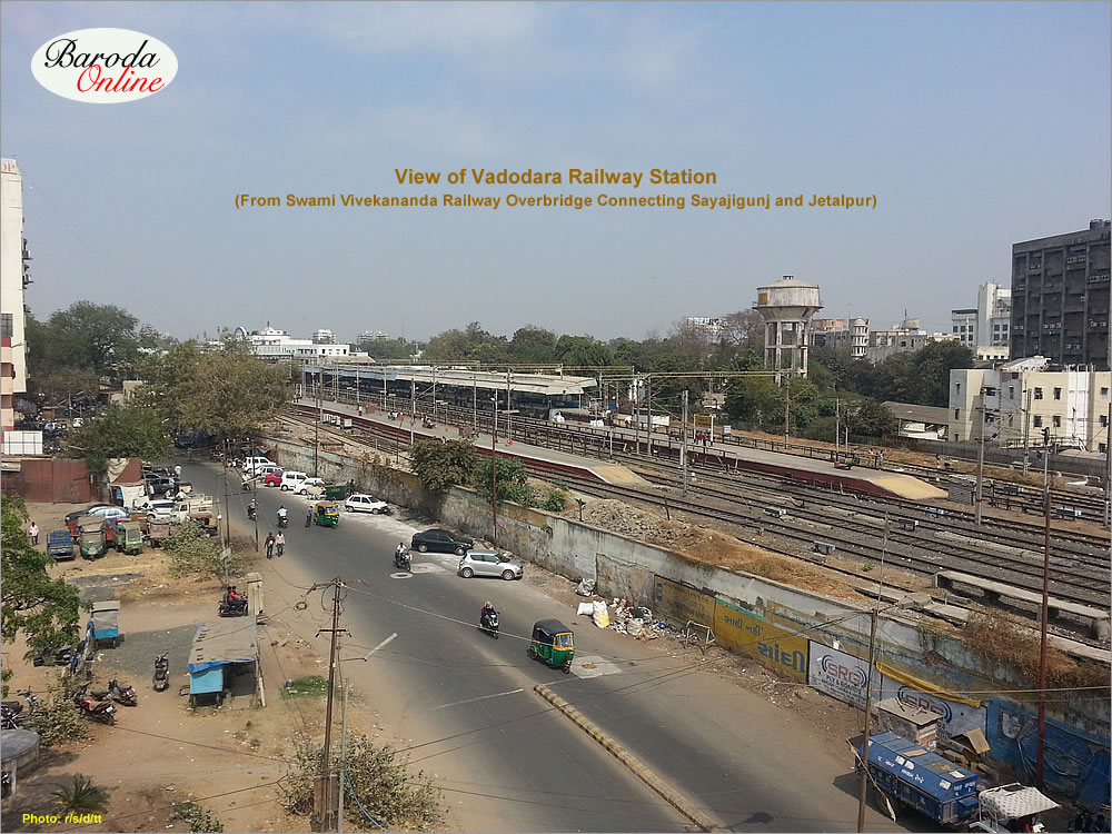 Baroda Photographs View of Vadodara Railway Station