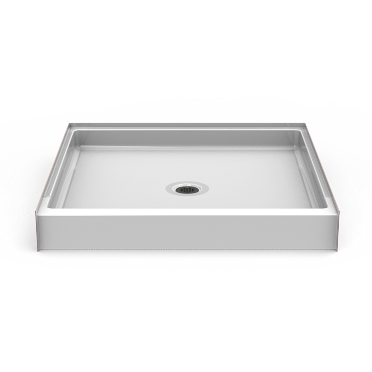 Curbed Shower pan One Piece 34x36 5.75" curb