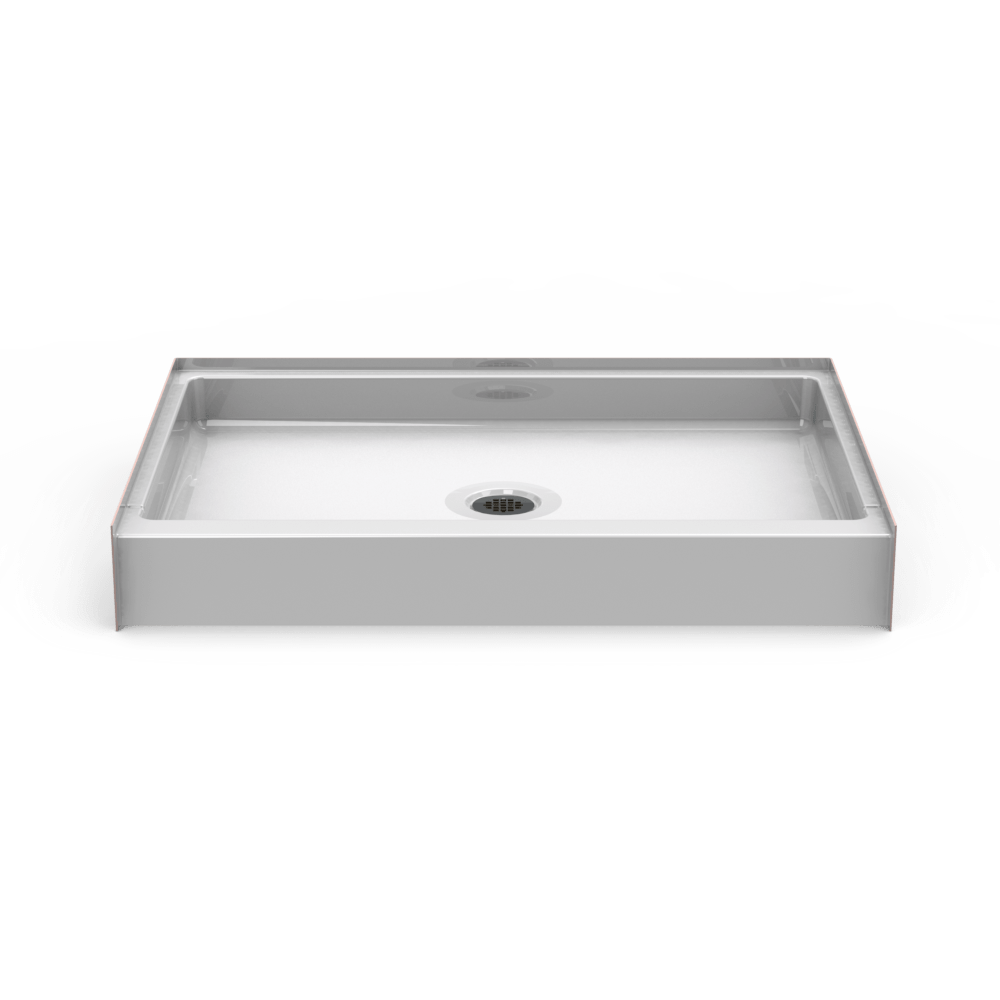 Curbed Shower Pan One Piece 54x36 5.75" curb