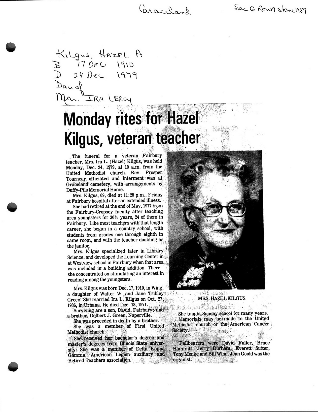 Apostolic Christian Genealogy Clipping Collection