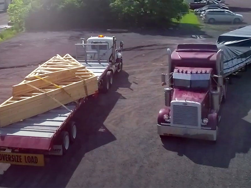 Delivery Service Barrons Lumber