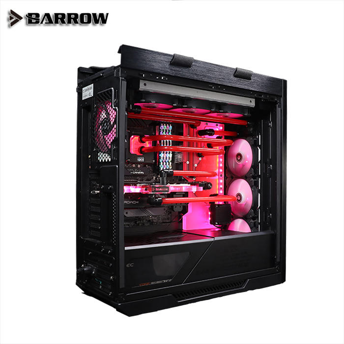 Barrow ASUS ROG HELIOS case water cooling system solution_BARROW 水冷智造专家