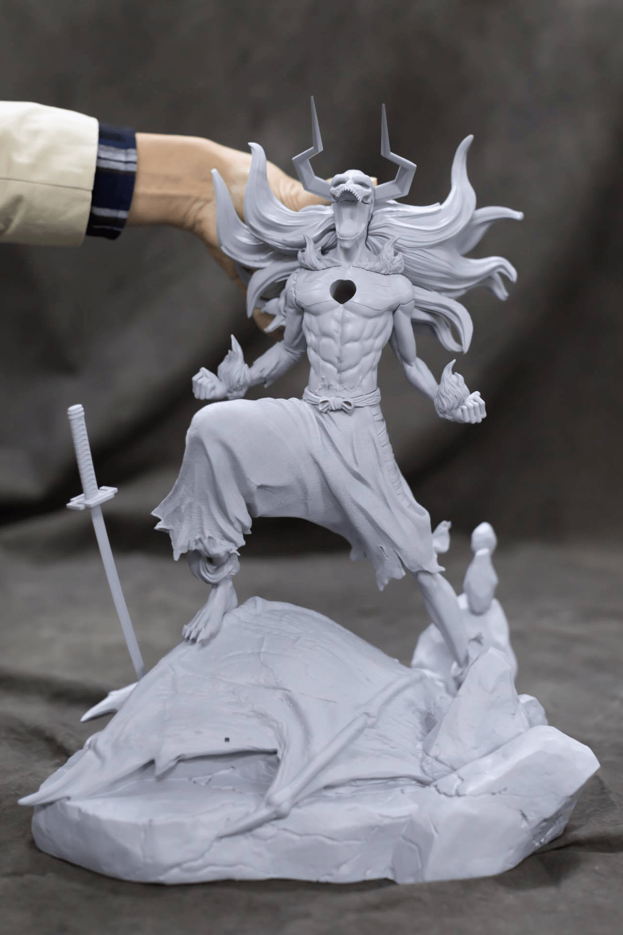 Kurosaki Ichigo Hollow. 3D Figure Barrus Studio