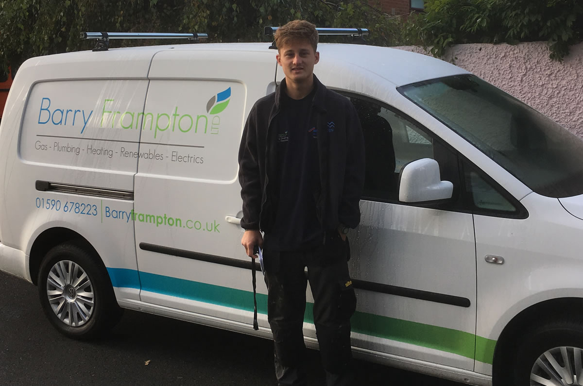 One of our Apprentices now working on his own